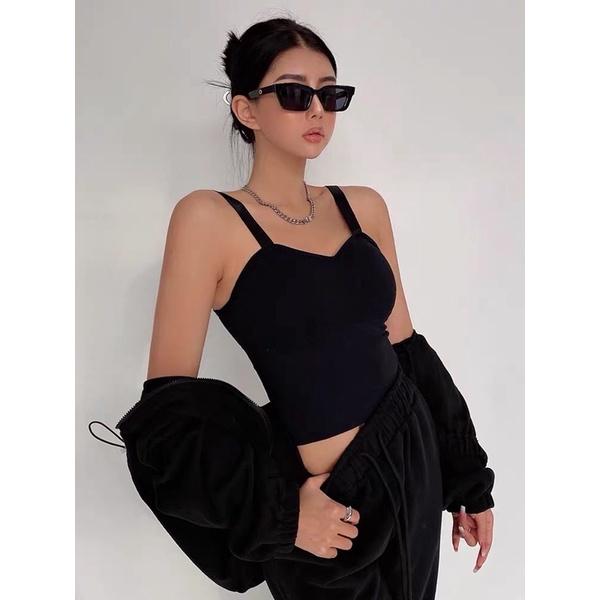 Áo sport bra 2 dây mút vừa
