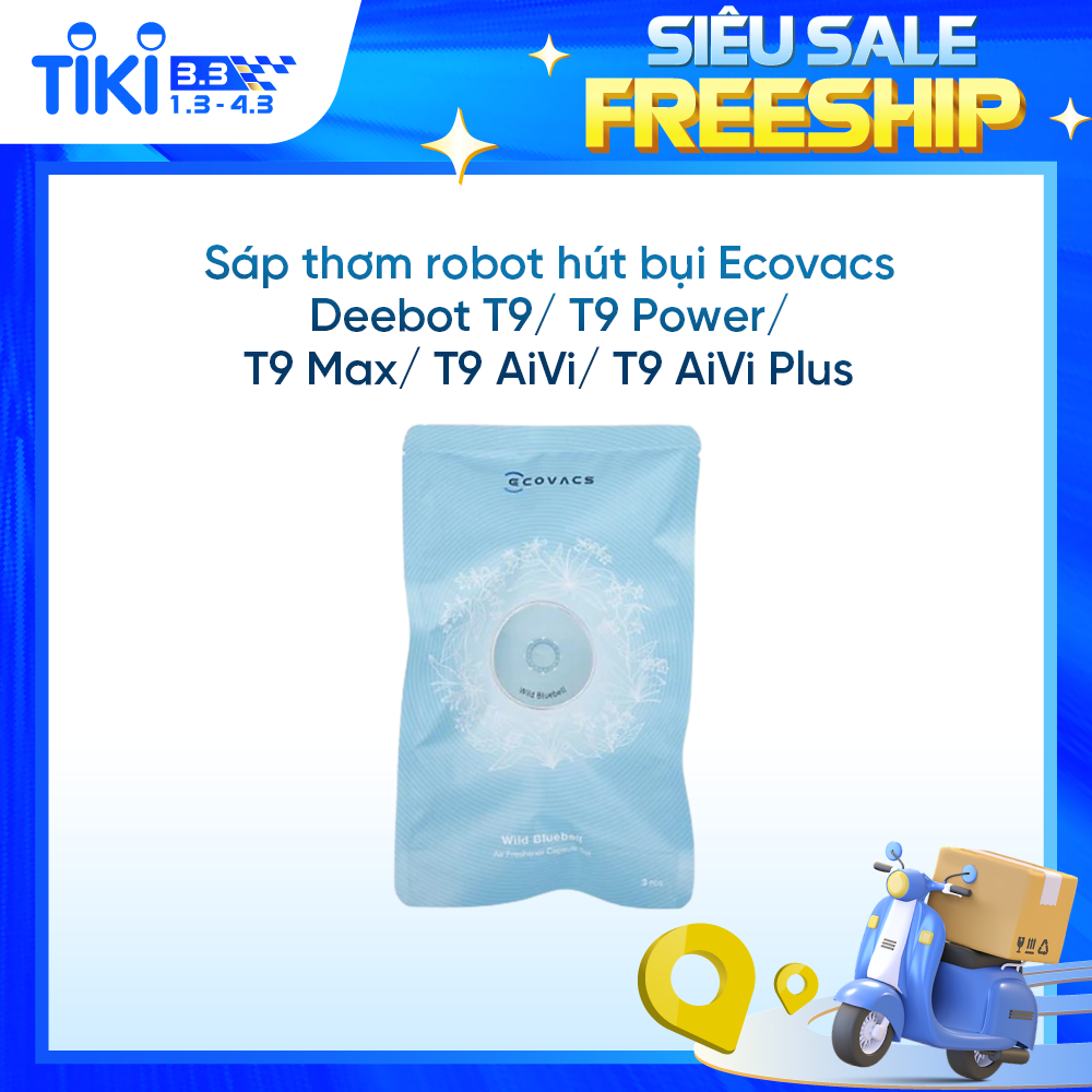 Sáp thơm robot hút bụi Ecovacs Deebot T9/ T9 Power/ T9 Max/ T9 AiVi/ T9 AiVi Plus - Hàng chính hãng