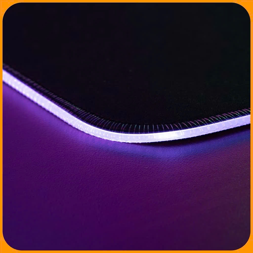 Miếng lót chuột LED RGB pad chuột gaming chơi game deskpad cỡ lớn viền sáng led chống trượt nhiều chế độ siêu đẹp – Hàng chính hãng