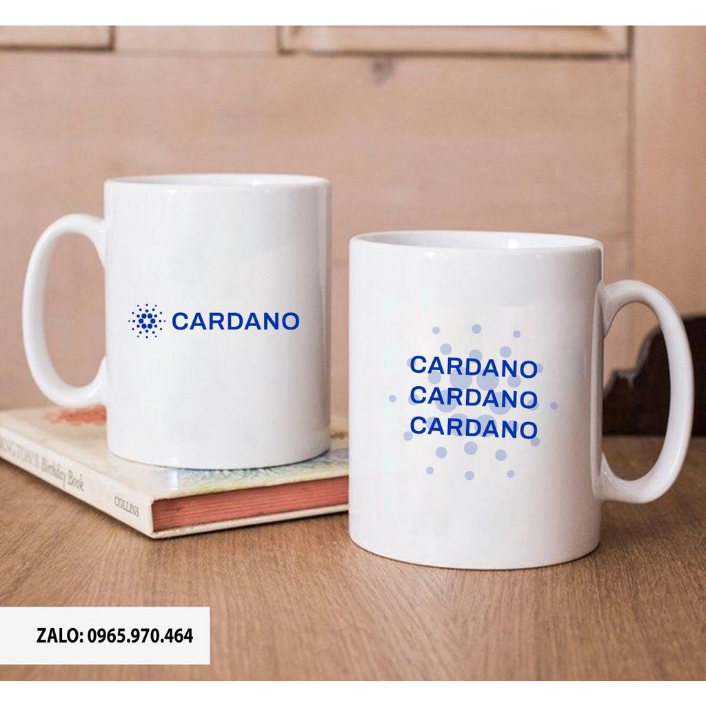 Ly Sứ Có Quai Họa Tiết Đồng Coin CARDANO - In hình lên ly sứ, cốc theo yêu cầu của bạn - IN HÌNH LÊN LY LỚP, CÔNG TY