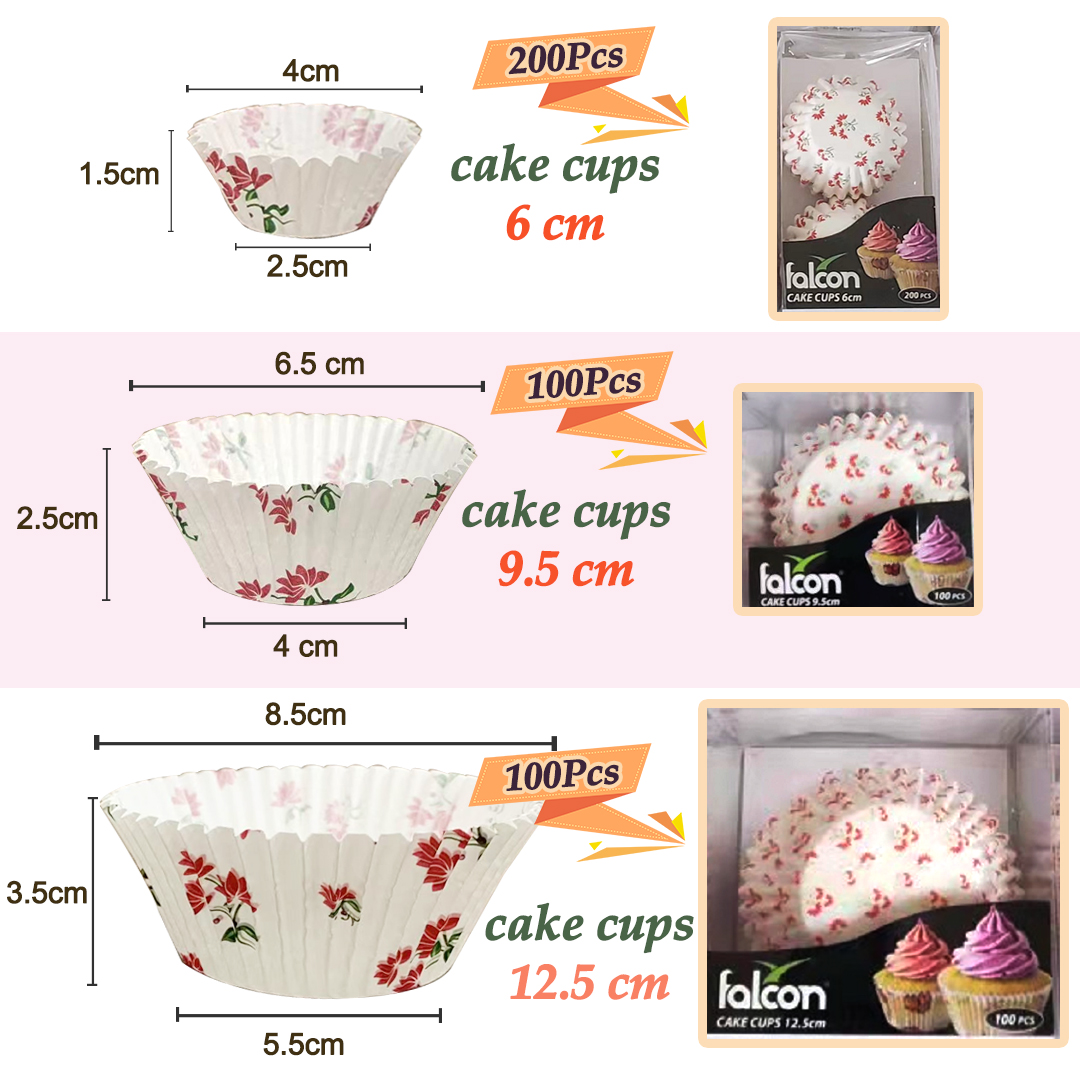 Cốc Giấy Làm Bánh Cupcake Sea Choice đựng bánh nướng giấy dầu nhiệt độ cao ngăn đựng giấy lót cốc bánh nướng xốp cốc