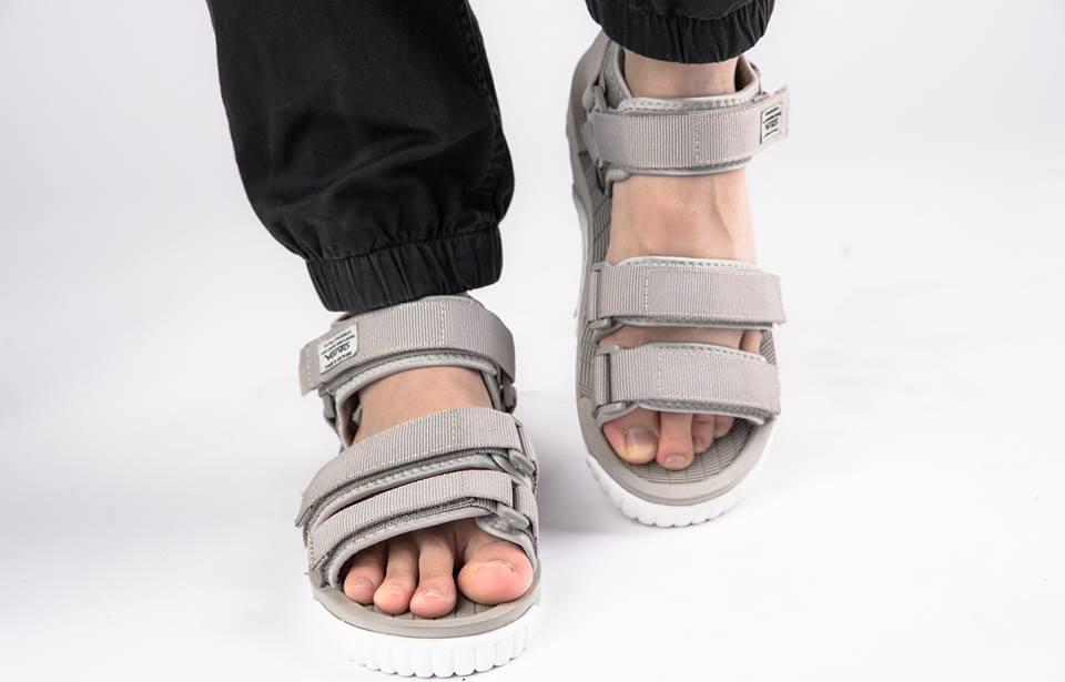 Giày Sandal Nam Nữ Quai Ngang Thời Trang SD9801