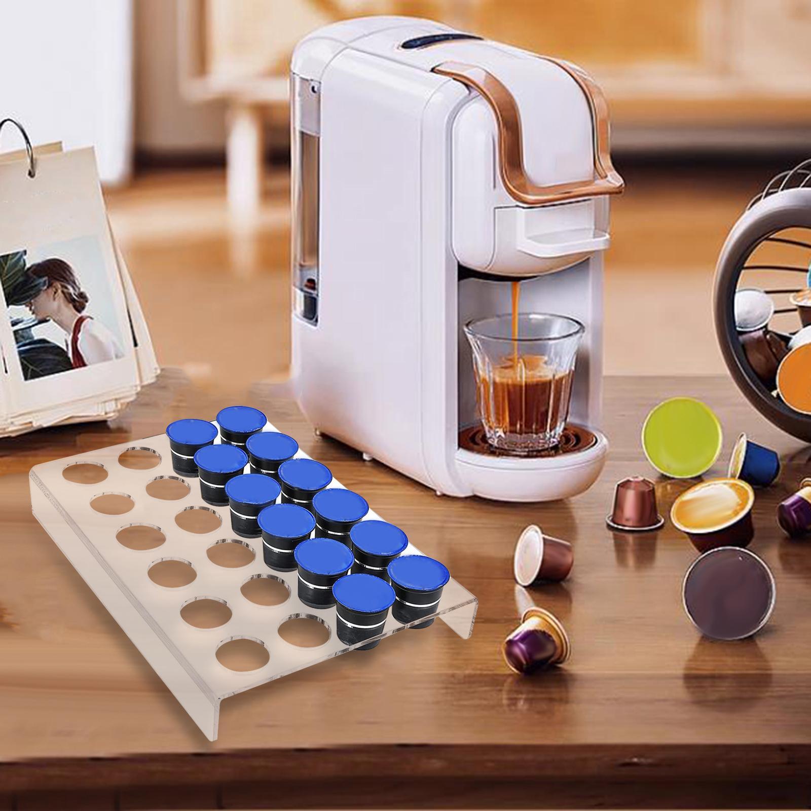 Coffee Pod Holder for Counter Coffee Capsule Holder for Home Desktop Cabinet