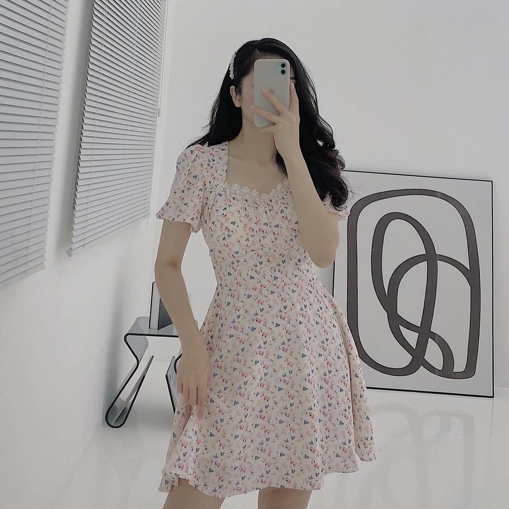 Đầm ren cúp ngực