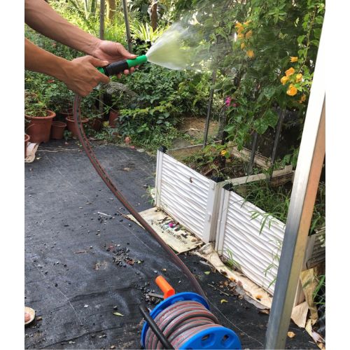 Bộ Rulo Tưới Cây, Rửa Xe Đa Năng RVA3, 15m Dây tưới Cao cấp siêu bền, chống gập chống xoắn kèm đủ Vòi tưới và phụ kiện nối nhanh dễ dàng sử dụng