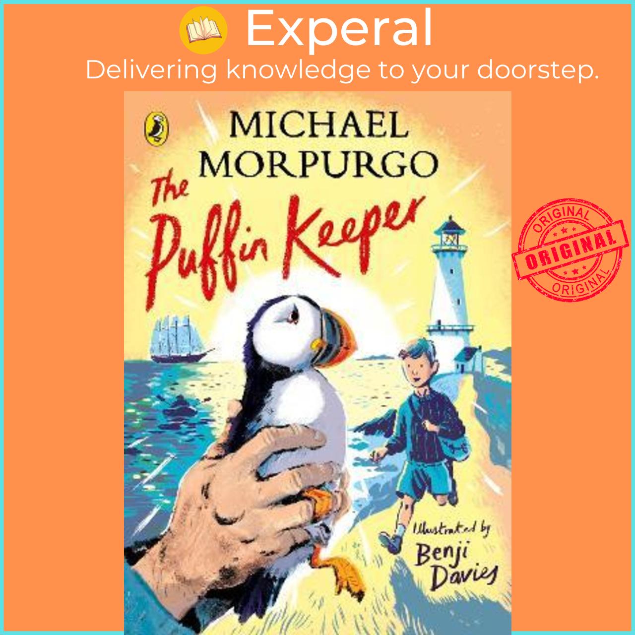 Sách - The Puffin Keeper by Michael Morpurgo,Benji Davies (UK edition, paperback)