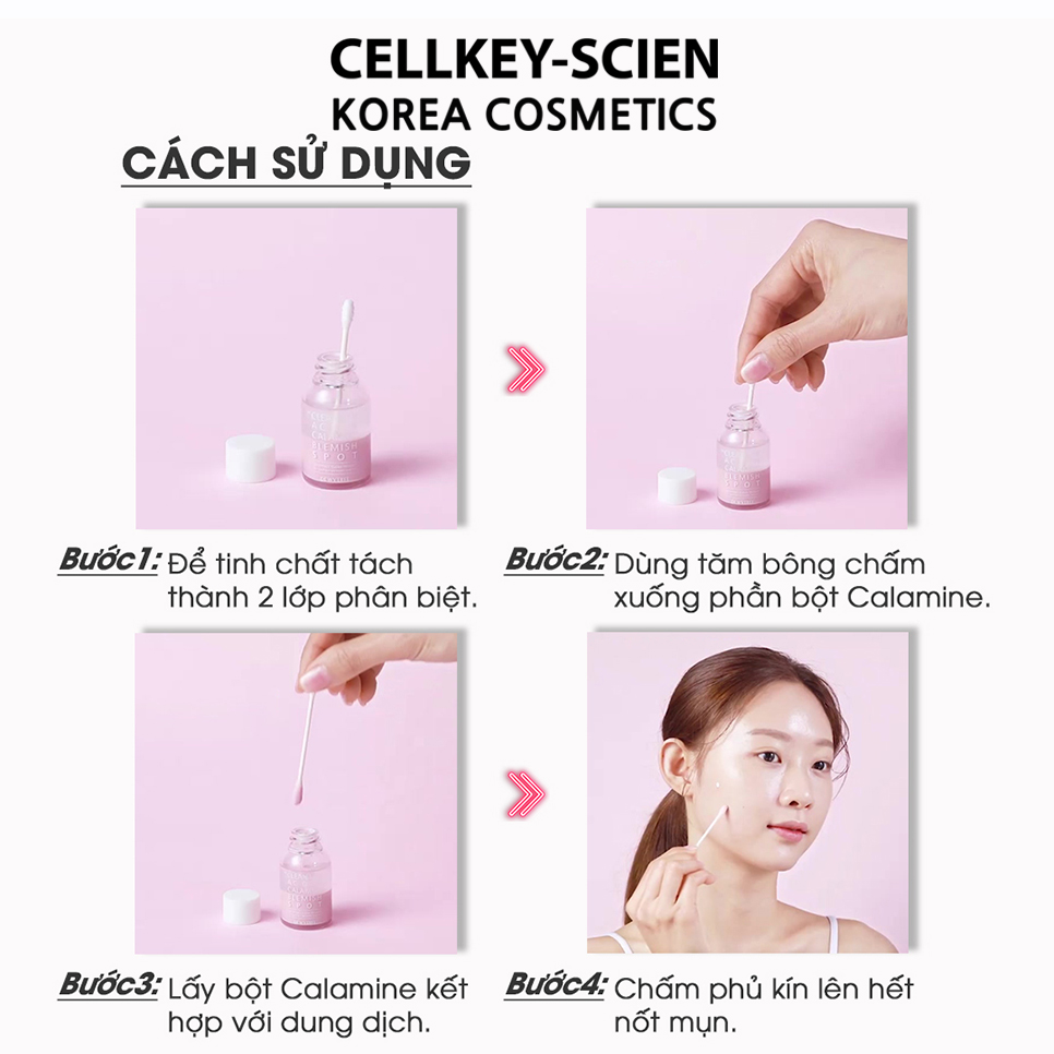 Serum Tinh Chất Chấm Mụn Lành Tính Nhanh Xẹp Mụn Chống Thâm Và Sẹo Rỗ DewyTree The Clean Lab AC DEW Calamine Blemish Spot 20ml