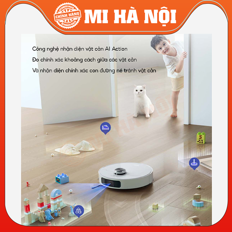 Robot hút bụi lau nhà Dreame Bot W10s PRO - Hàng chính hãng