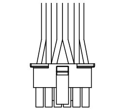 Cáp 12VHPWR 12+4 pin