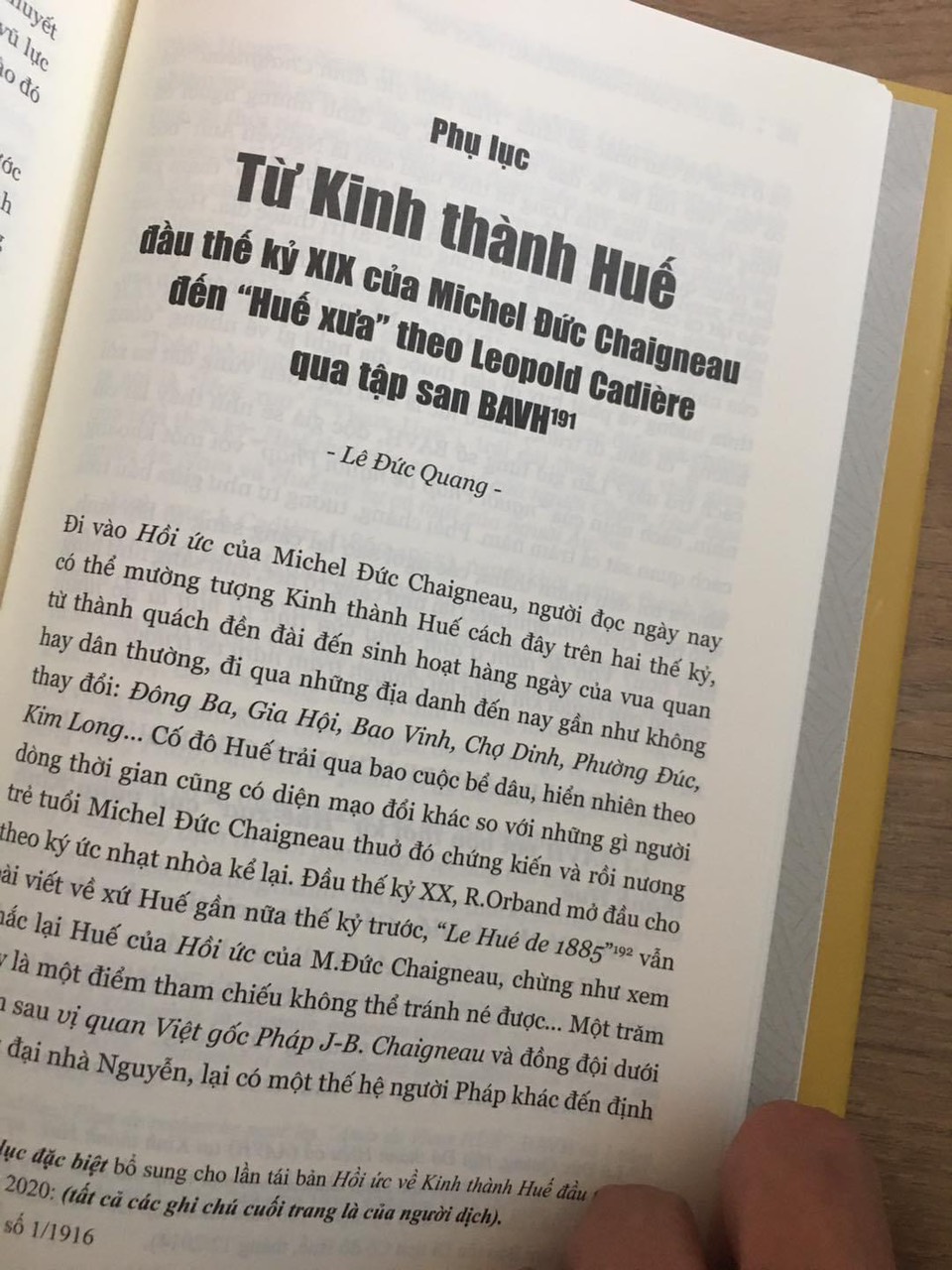 HỒI ỨC VỀ KINH THÀNH HUẾ