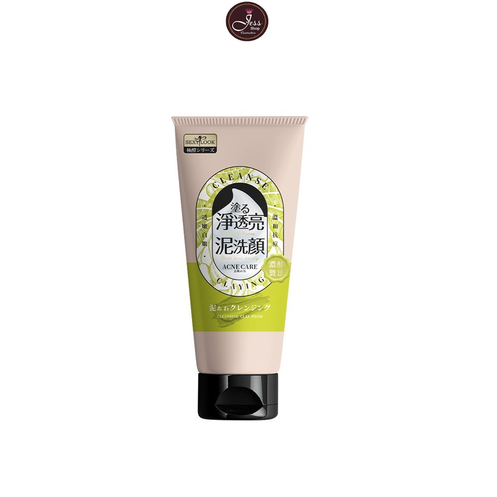 Sữa Rửa Mặt Kiềm Dầu Giảm Mụn Sexylook Tree Anti Acne Cleansing Clay Foam 150g