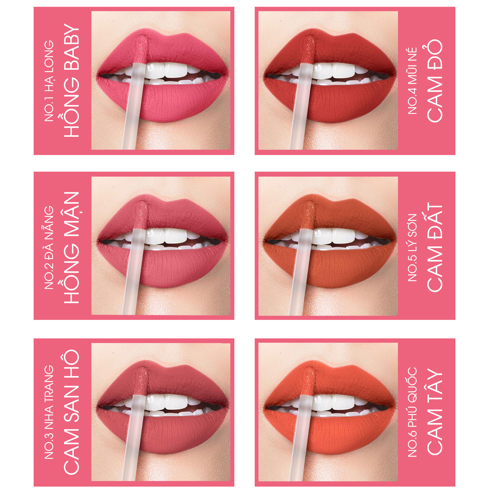 Son Môi M.O.I Nhung Lì Sgirl SUMMER EDITION Hồ Ngọc Hà