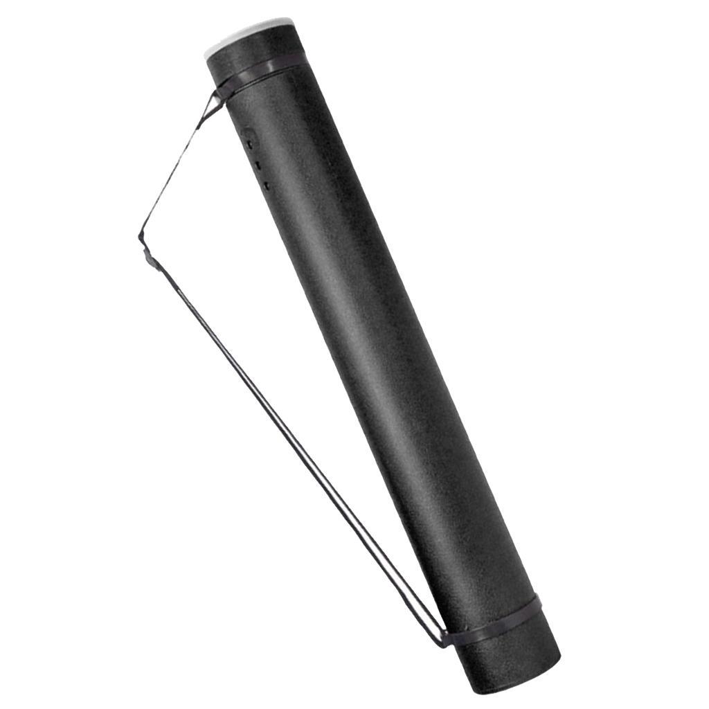 Adjustable Telescopic Archery Arrow Quiver Tube Shoulder Holder Strap Carrier Case Outdoors