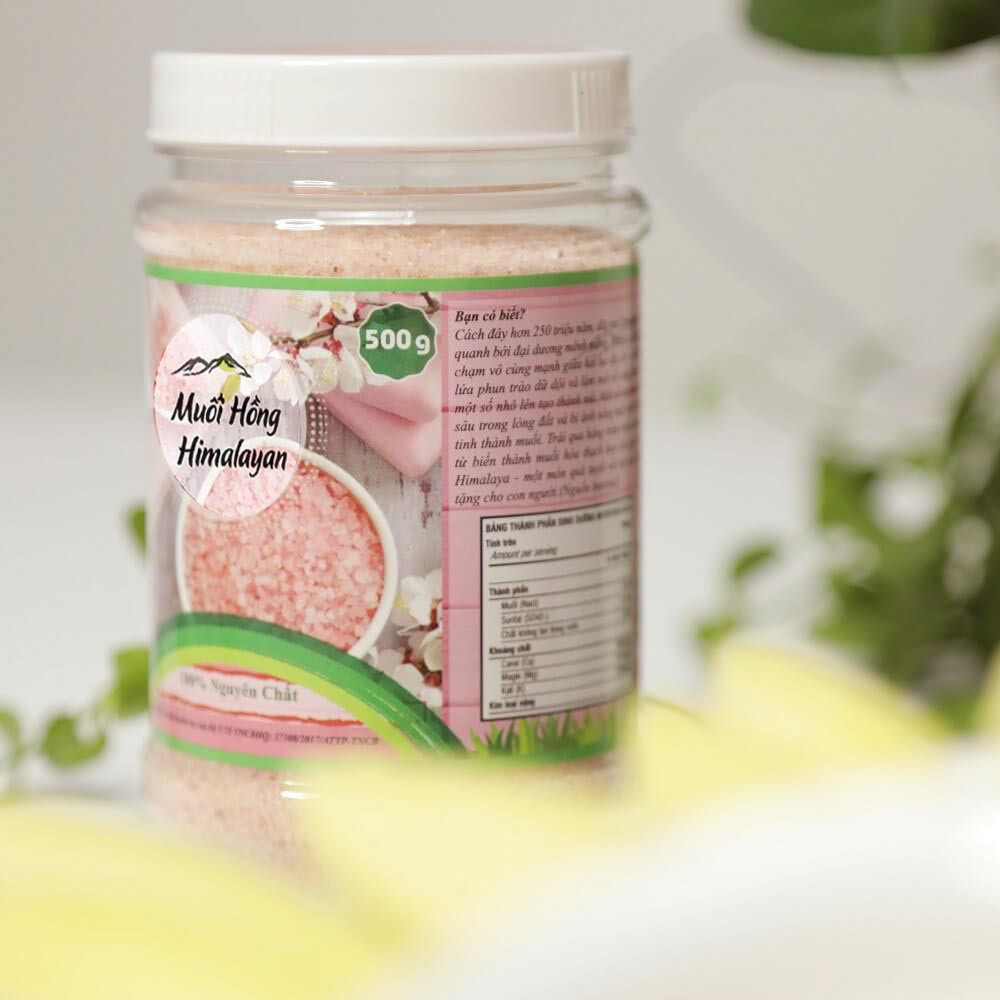 Muối Hồng Himalaya Dạng Nhuyễn – Theo Tiêu Chuẩn Muối Ăn Bộ Y Tế