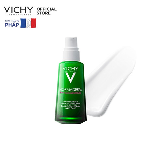 Kem Dưỡng Dạng Gel Sữa Dành Cho Da Mụn Với Tác Động Kép Giúp Giảm Mụn - Khuyết Điểm &amp; Phục Hồi Cấp Ẩm Làn Đa Normaderm Phytosolution Double-Correction Daily Care 50Ml