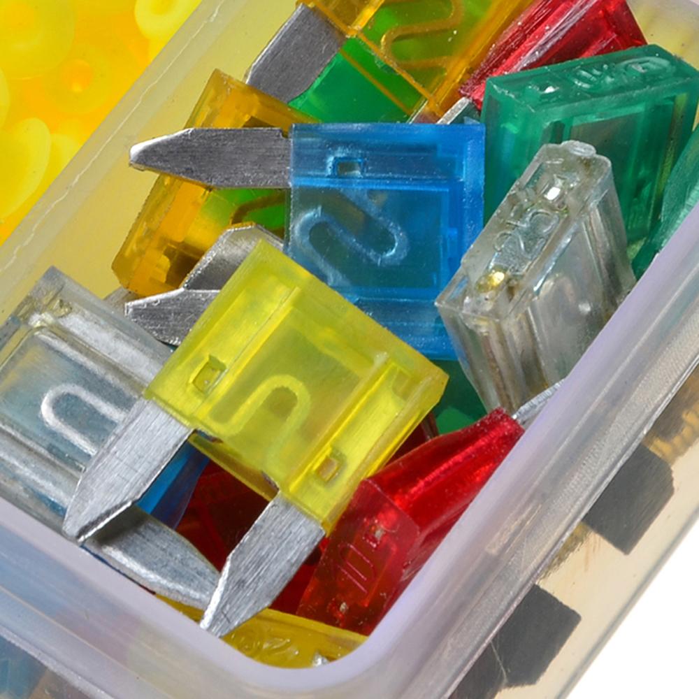 240PCS Waterproof Car Auto Electrical Wire Terminal Connector Plug with Blade Fuse Connector Plug Kit Set Assortment 1