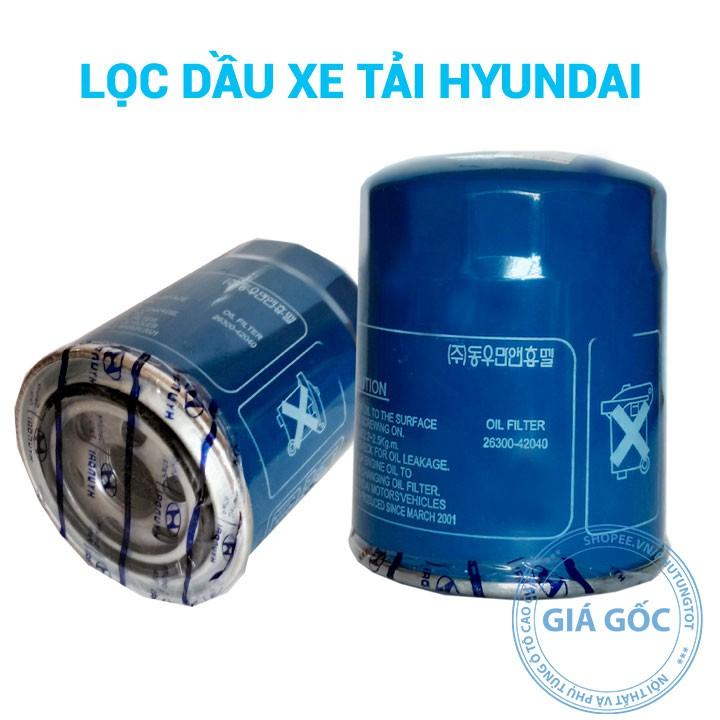 Cốc lọc dầu xe tải Hyundai Porter 1.4 đến 3.5 tấn mã 26300 42040