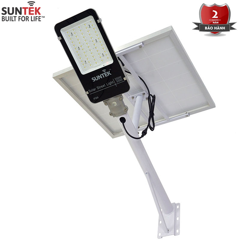 Đèn Đường Năng Lượng Mặt Trời SUNTEK S500 Công suất 500W - Hàng Chính Hãng