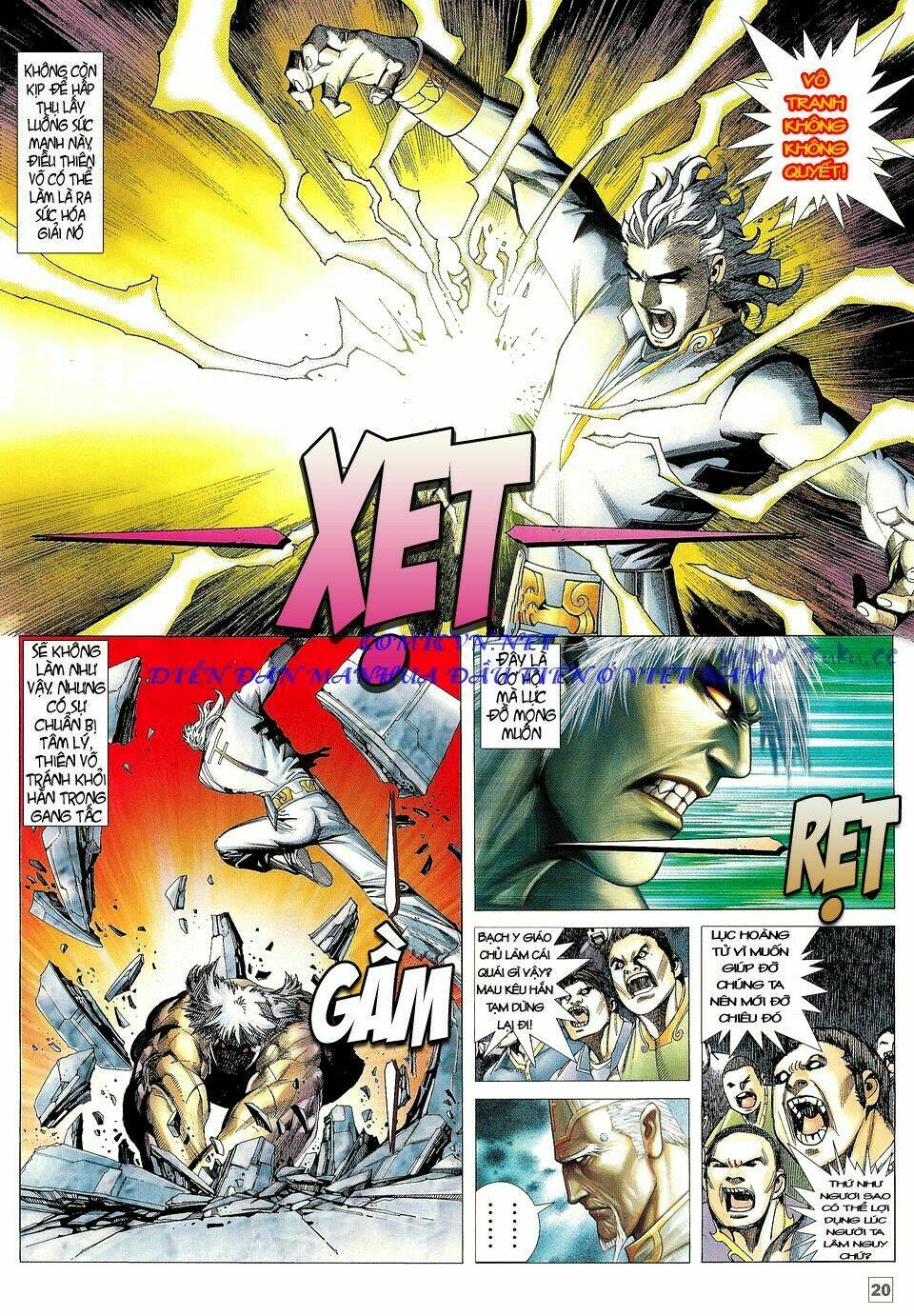 võ thần phi thiên chapter 17 20