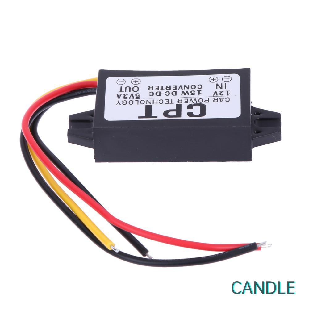 Bộ Chuyển Đổi Nguồn Điện Dc Sang Dc 12v Sang 5v 3a 15w Cho Xe Hơi