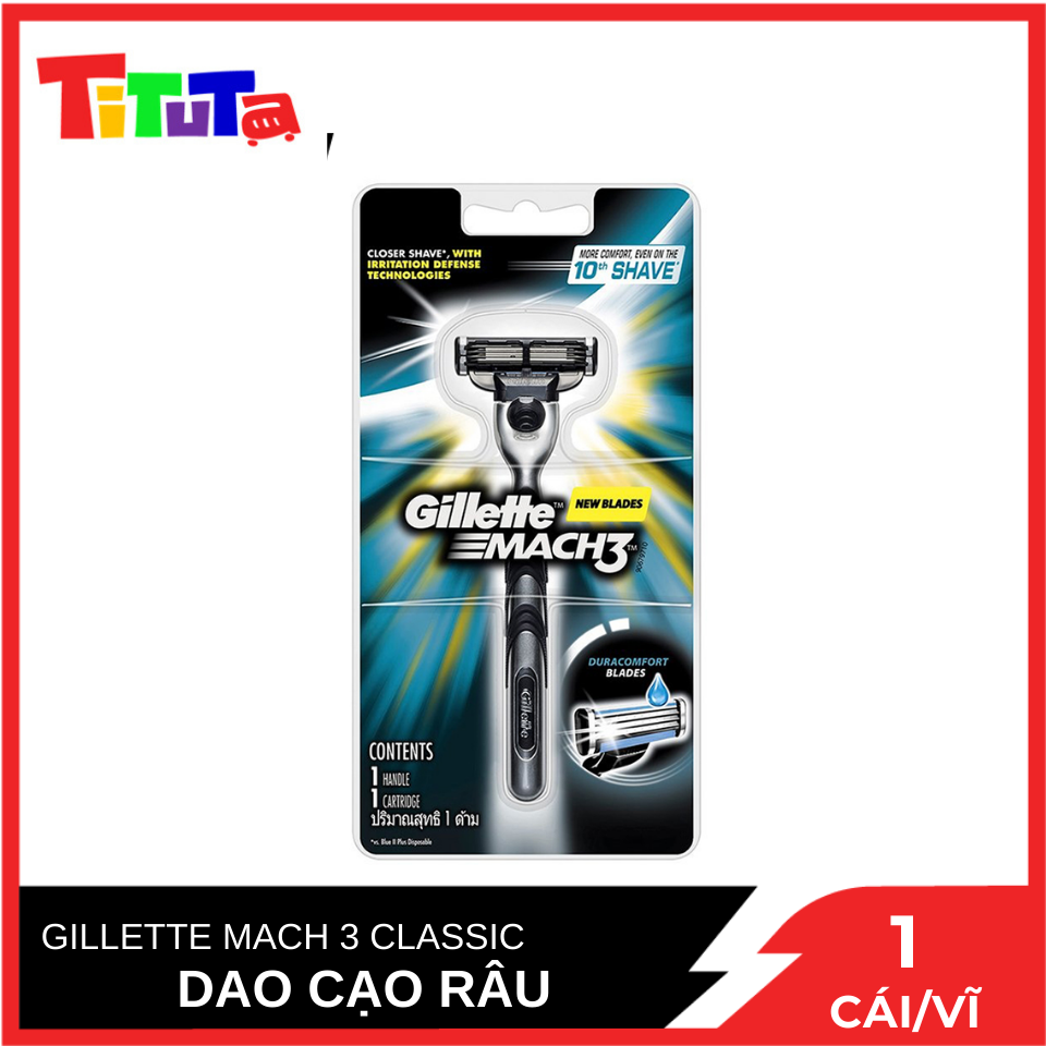 Dao Cạo Râu Gillette Mach 3