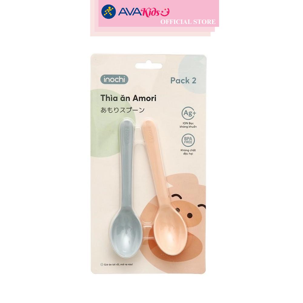 Bộ 2 muỗng amori nhựa Inochi HIN.TAAM.BO01 - màu ngẫu nhiên