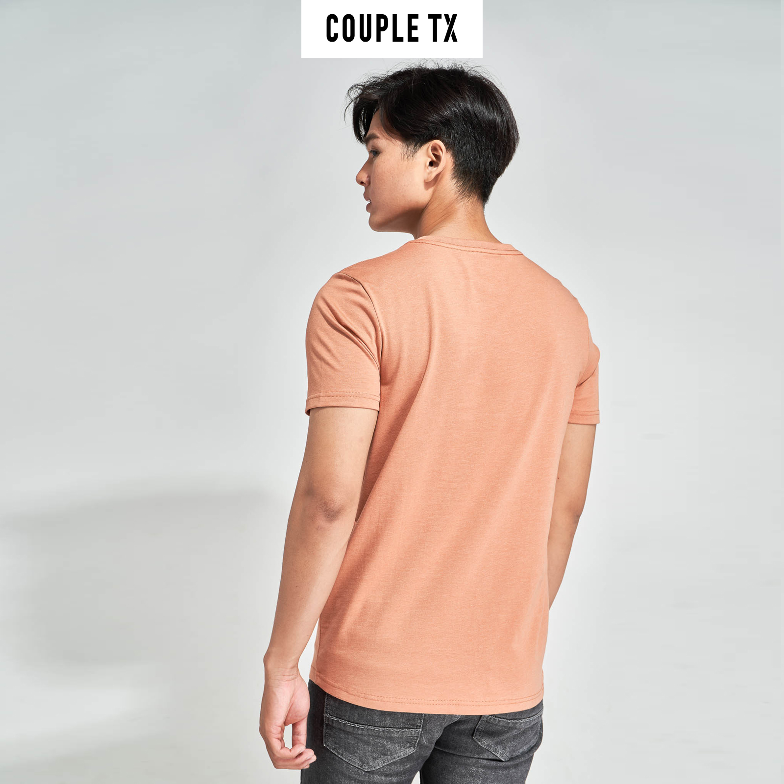 Áo Thun Cổ Tròn Basic Nam Couple TX