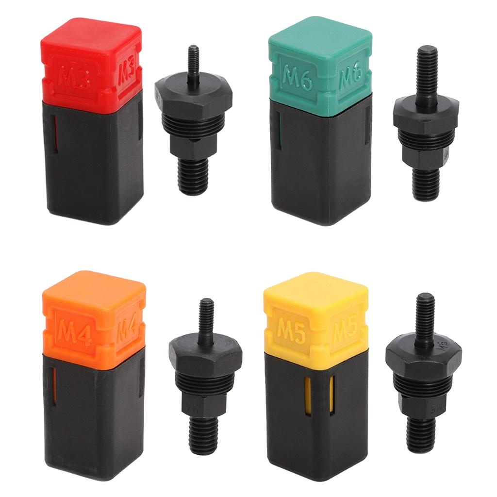 4pcs. Steel M3 M5 M6 Hand Riveter Rivet Nut Nut Nut Set NutSert Tools