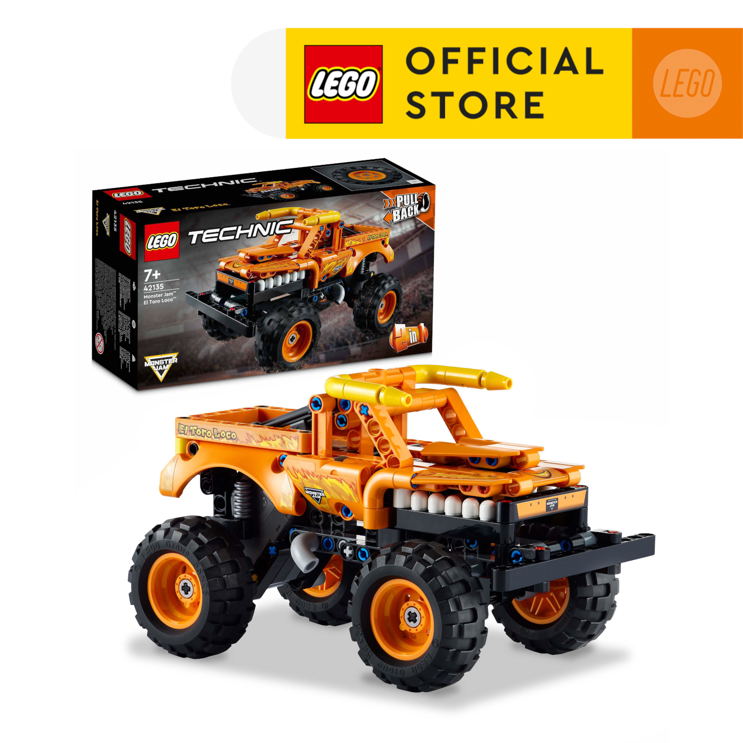 LEGO Technic 42135 Chiến Xe Monster Jam El Toro Loco