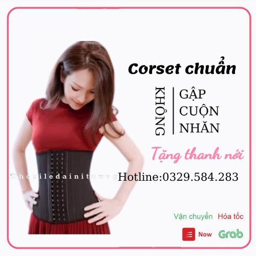 Đai latex Hy Lạp chuẩn 25 xương - Đai nịt bụng sau sinh - Gen nịt bụng