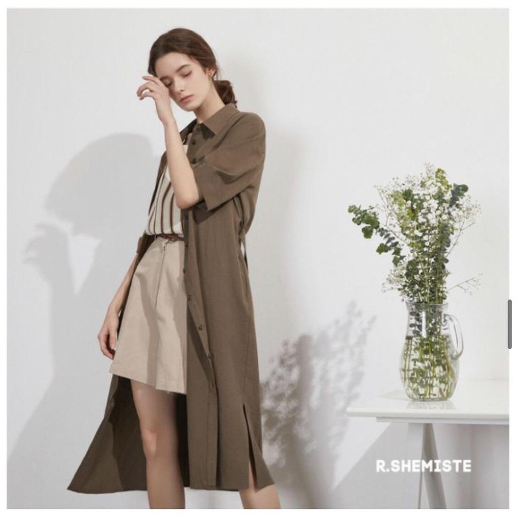 Đầm midi dáng suông xuất lỗi