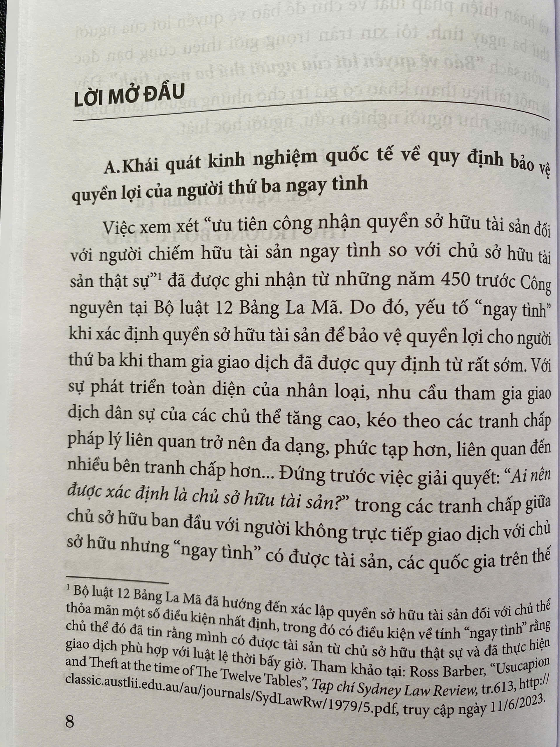 Bảo Vệ Quyền Lợi Của Người Thứ Ba Ngay Tình