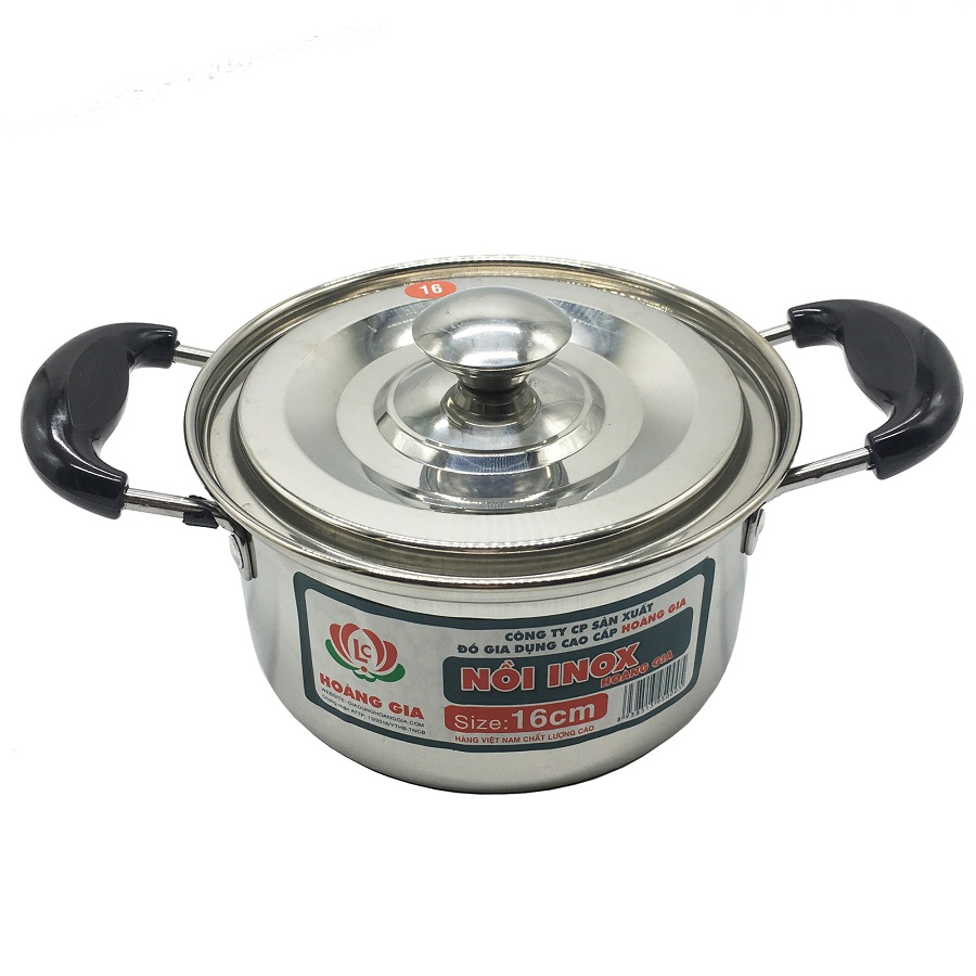 Nồi inox Hoàng Gia 16cm