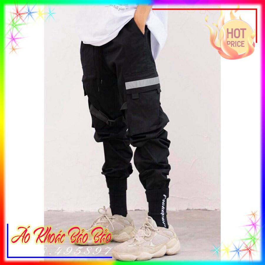QUẦN JOGGER KAKI Phản Quang (Kèm Ảnh Thật