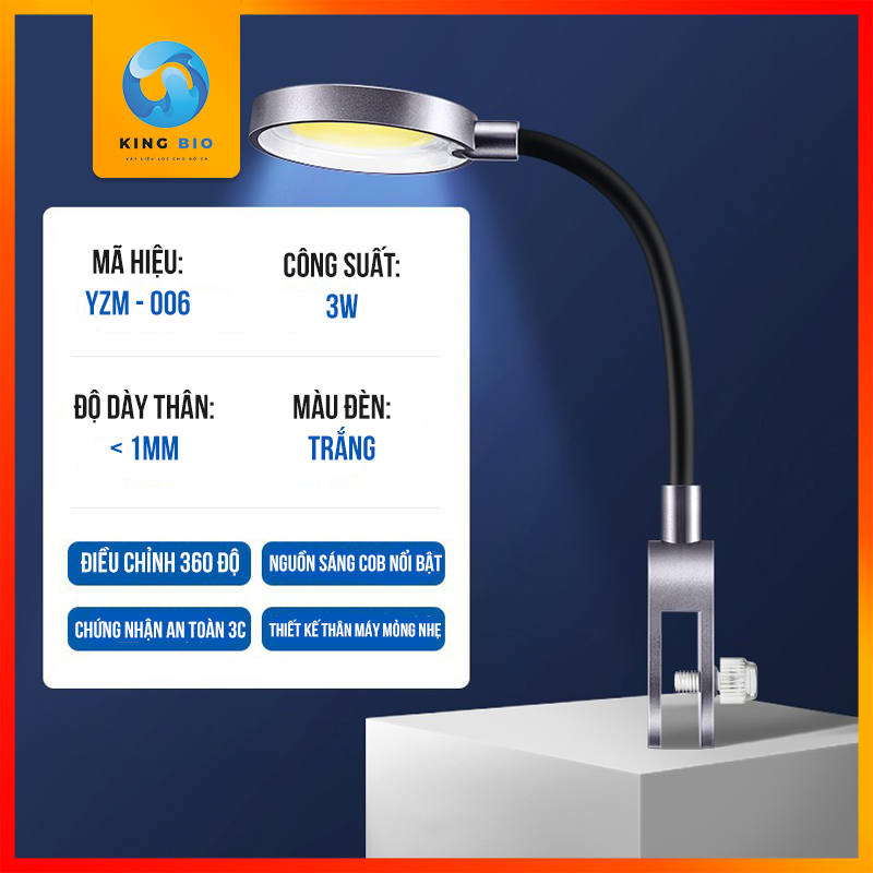 Đèn led cao cấp Yee sử dụng chip led công nghệ mới COB - tiết kiệm điện và độ sáng cao hơn