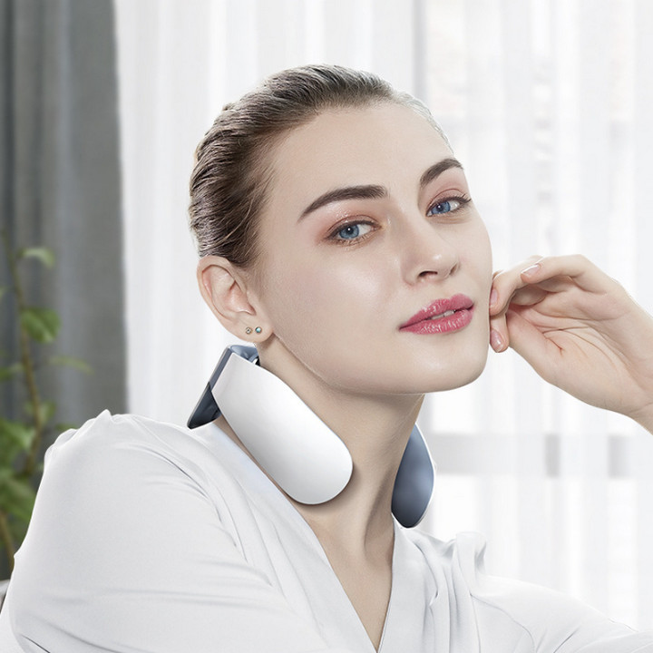 Máy Massage Cổ Vai Gáy ADALWEN SCHÖNHEITSSALON Châm Cứu, Làm Nóng, Có Remote Điều Khiển Từ Xa - Home and Garden