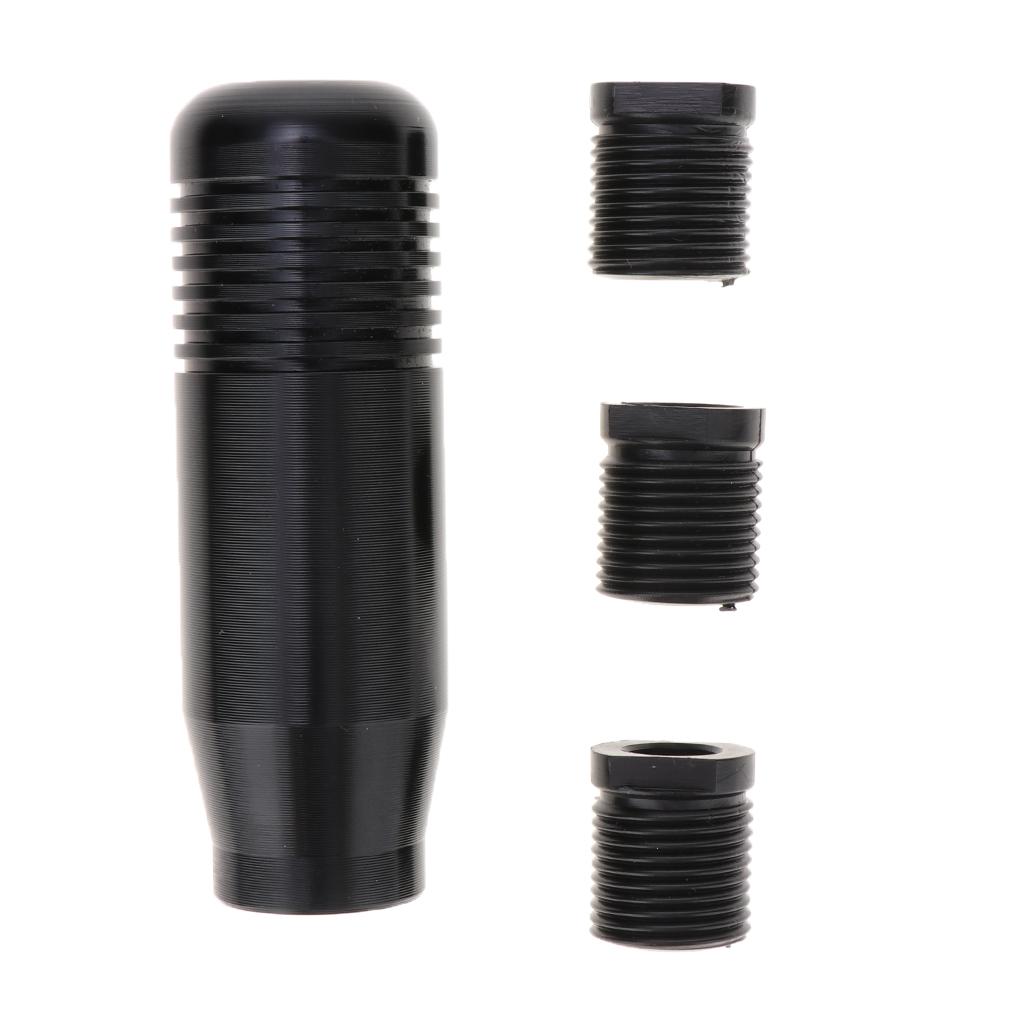 8.5cm Aluminum Gear Stick  Lever Knobs Shifter Universal for Cars Black