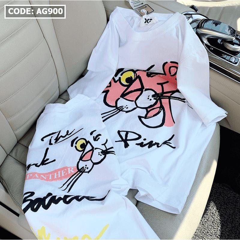 Áo thun tay lỡ form rộng bigsize Áo thun quảng châu unisex form giấu quần in hình