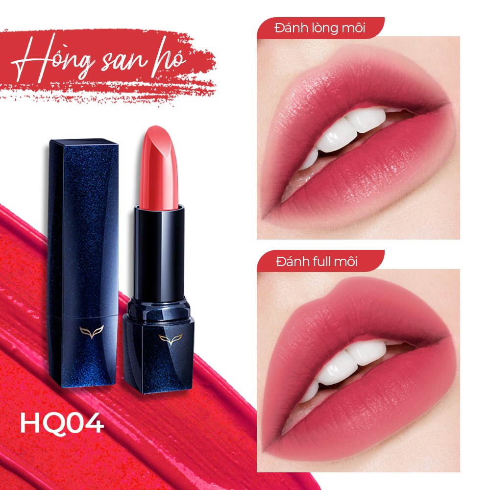 Taiwan Cosmetics Son Thỏi Fox Definitely Lipstick 4G - Hq04 - Hồng San Hô First Love