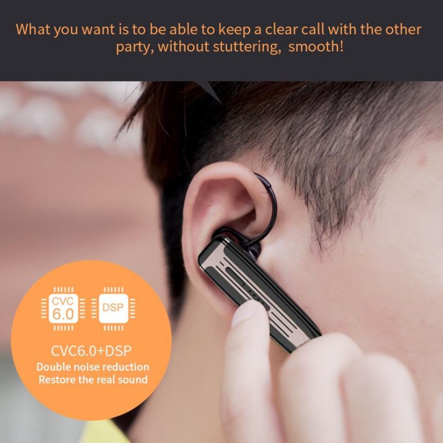 2021 K3 K2 Bluetooth 5.0 Tai Treo Tai Nghe Không Dây 300mA Chờ Dài 1 Tai-Móc Gọi Rảnh Tay chống Ồn Tai Nghe Chụp Tai