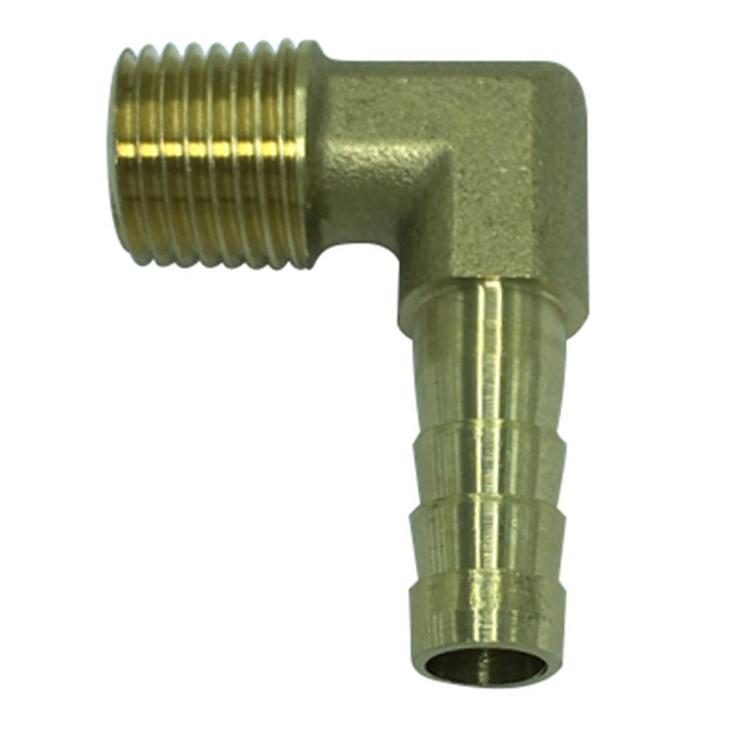 DN8 Brass Elbow Hose Connector Hose Connector, Male Thread