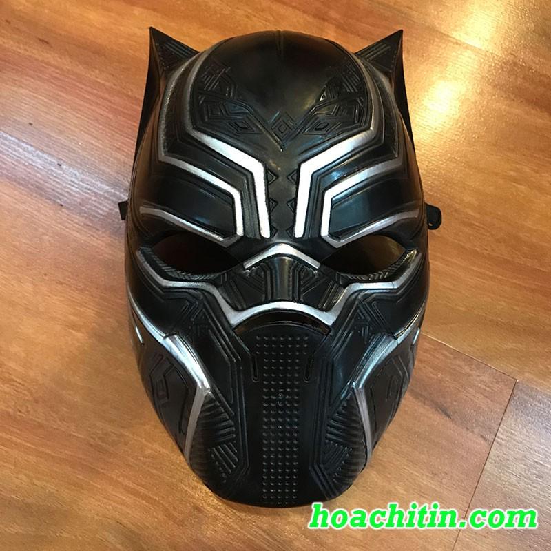 Mặt nạ hóa trang nhân vật Báo đen Black Panther phim The Avengers Chiến binh Báo đen