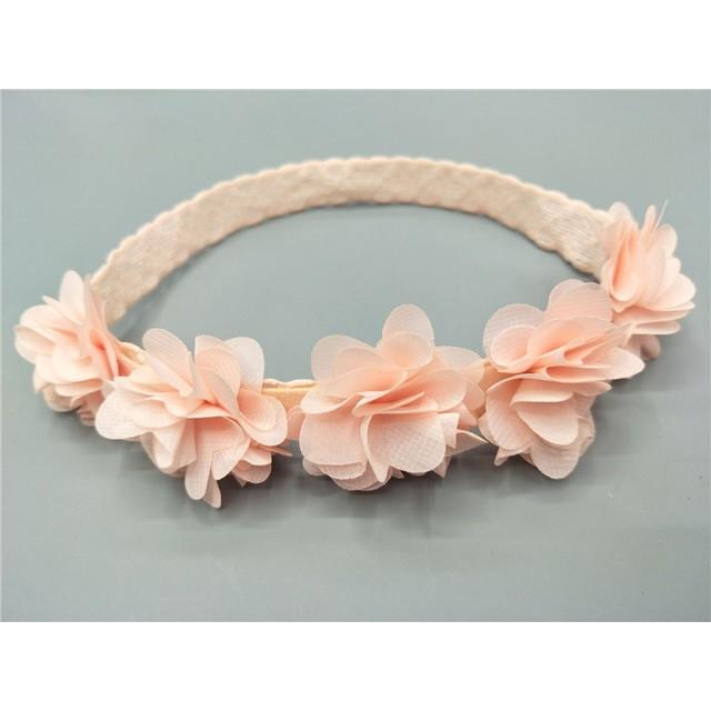 Băng đô - turban ren đính hoa xinh xắn cho bé gái từ 0 đến 3 tuổi, nhiều mẫu