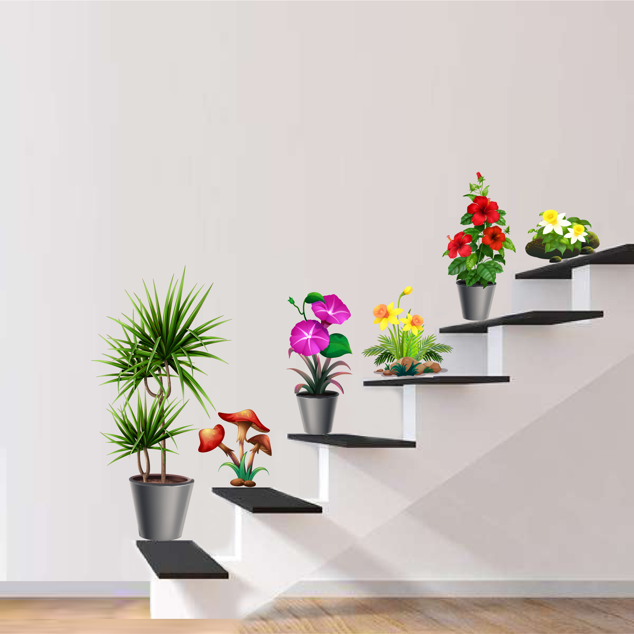 Decal trang trí quán số 40