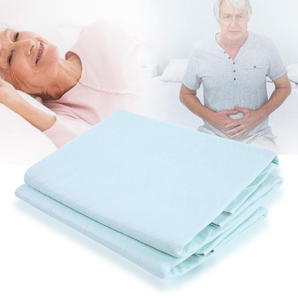 2 Chiếc Có Thể Tái Sử Dụng Underpad Có Thể Giặt Chống Trượt Chống Nước Mềm Mại Thấm Hút Chất Liệu Cho Trẻ Em Và Người Lớn Incontinent Miếng Lót Bồn Tiểu Thảm Tã