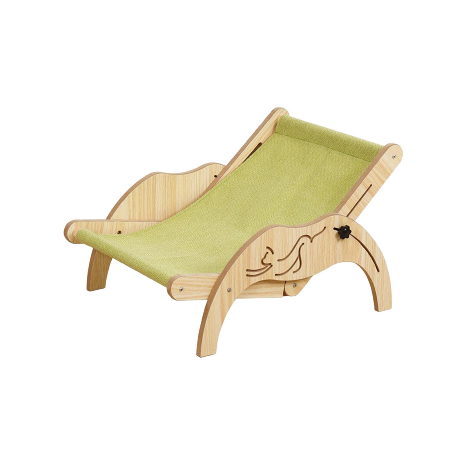 Cat Lounge Chair Cat Hammock Bed Portable Floor Standing Cats Raised Bed Cat Nest Pet Bed for Small Dogs Small Animal Puppy Indoor Cats