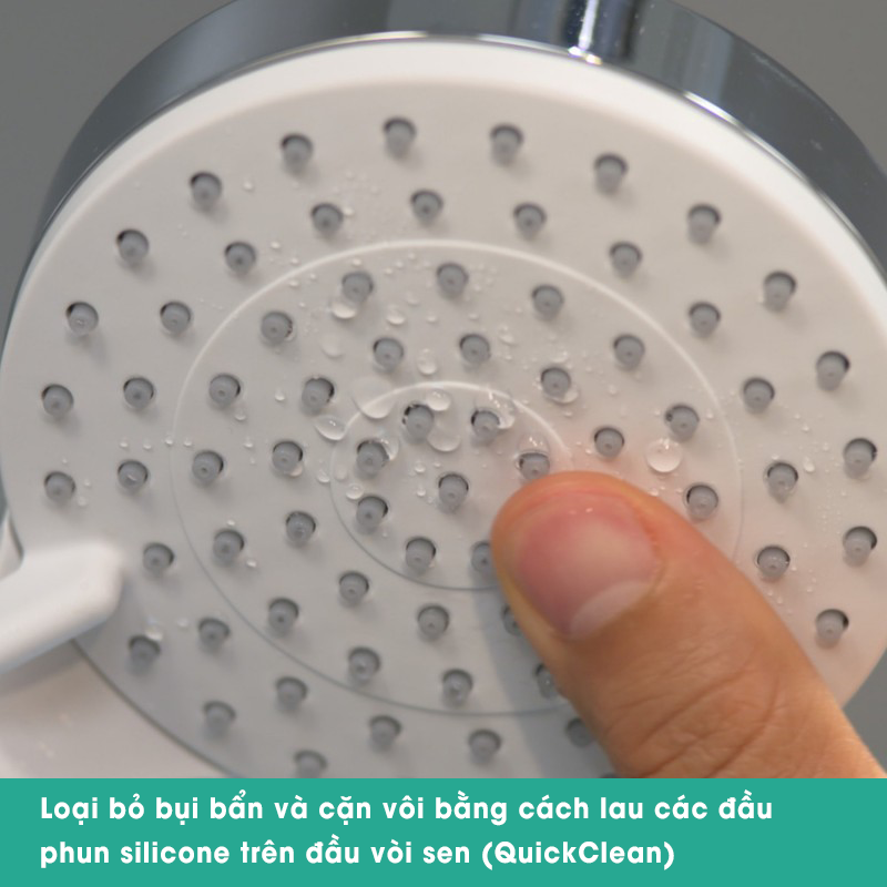 Tay sen kèm giá đỡ HANSGROHE Crometta 160 26692