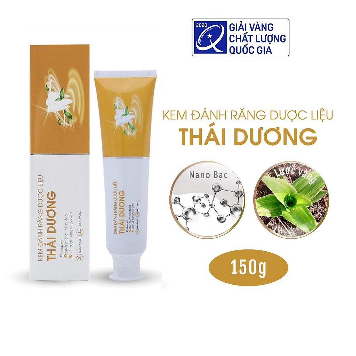 Kem Đánh Răng Dược Liệu Thái Dương