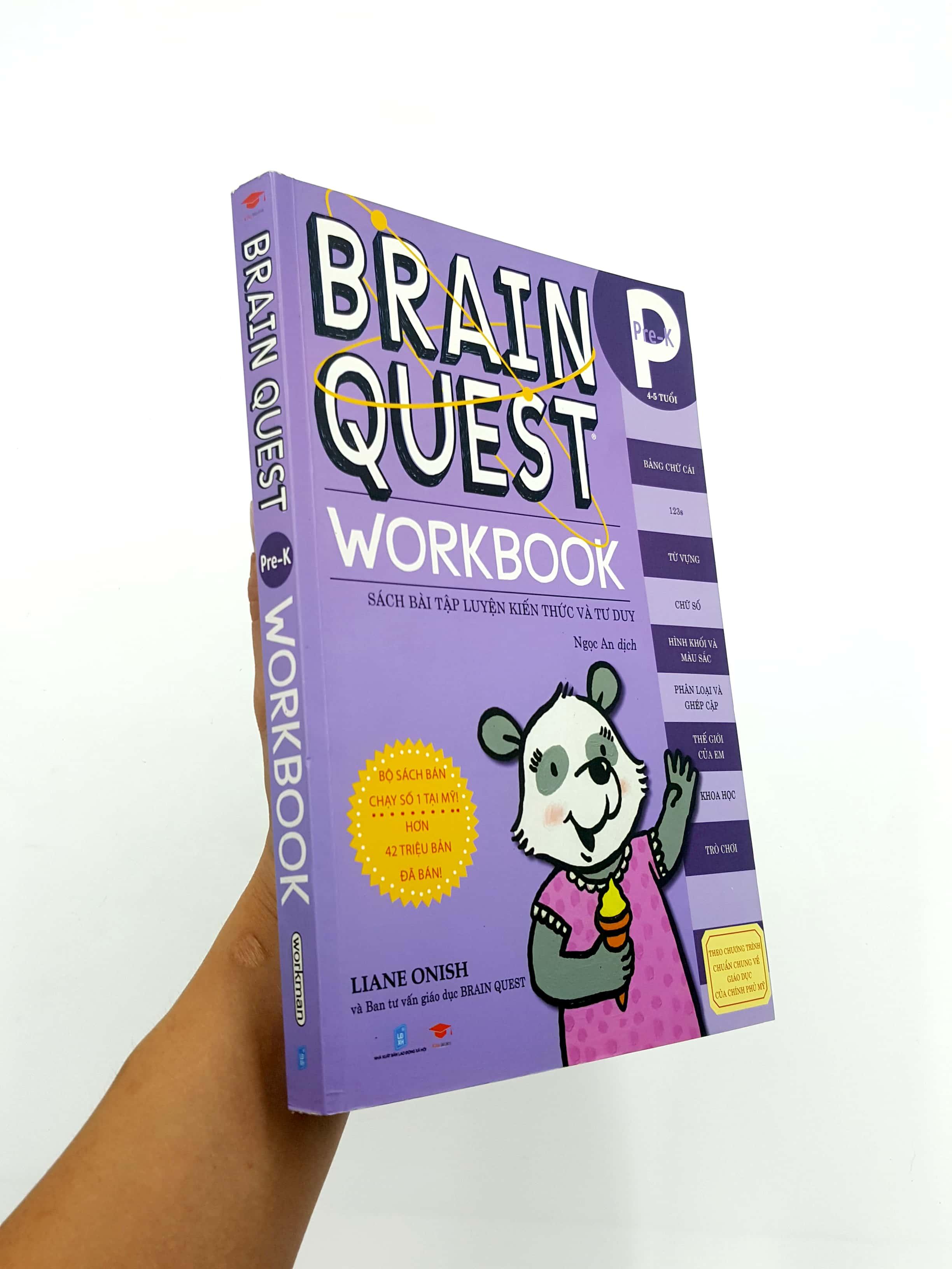 Braint Quest Workbook Pre K