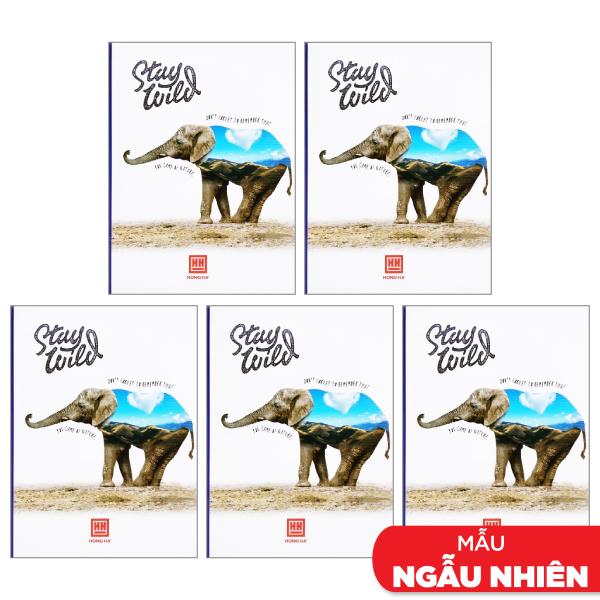 Combo 5 Vở Học Sinh Style - 4 Ô Ly 200 Trang ĐL 70g/m2 - Hồng Hà 0412